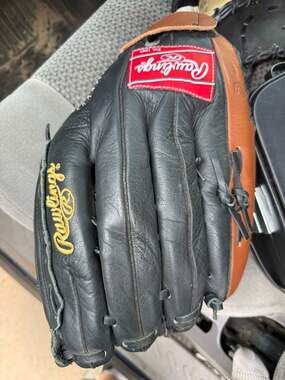 Rawlings Renegade Baseball Glove Black Brown
